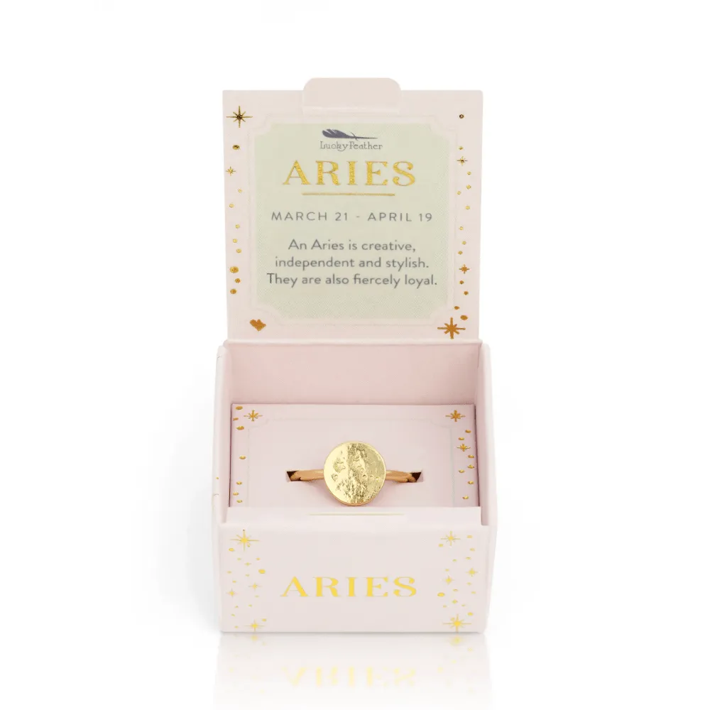 Zodiac Signet Ring